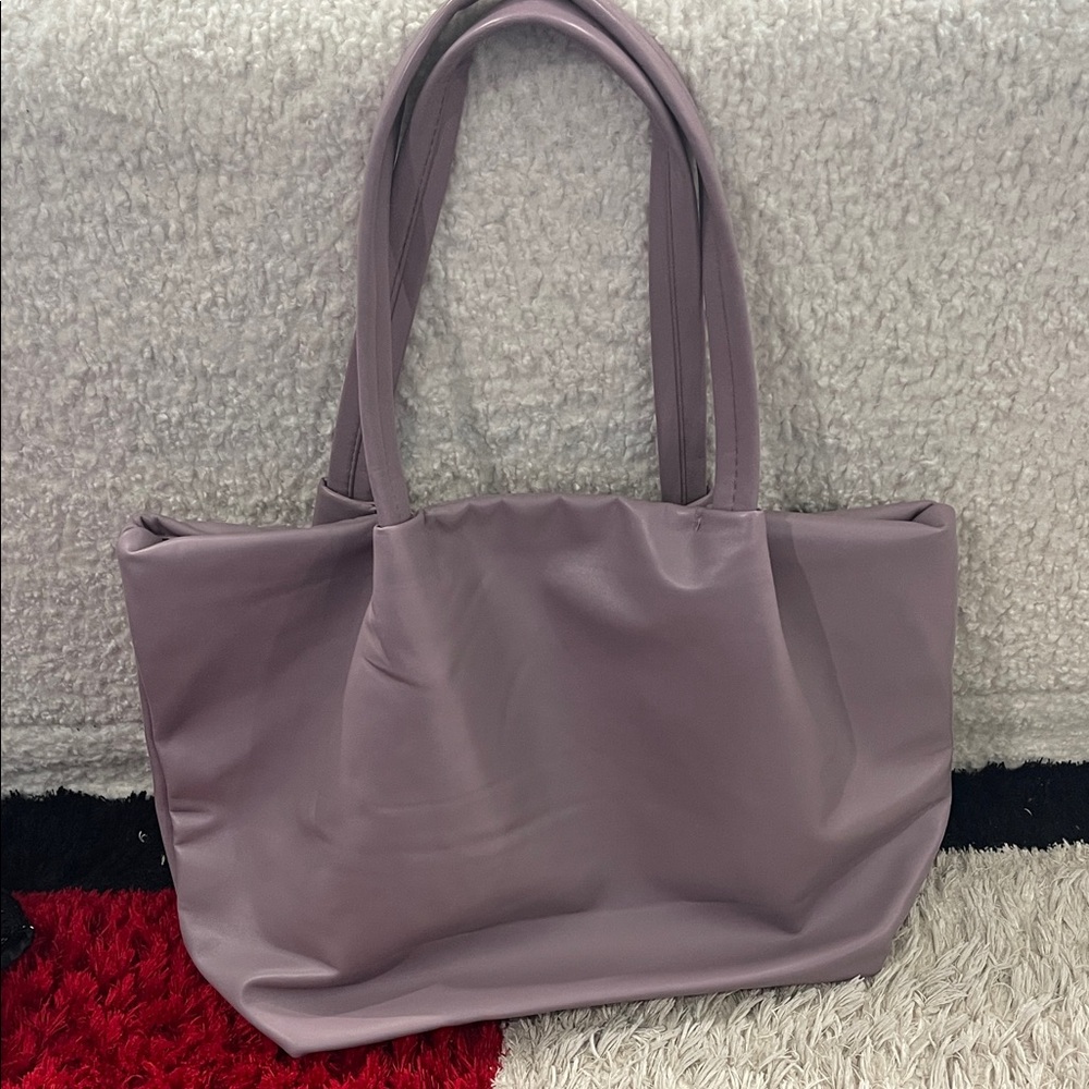Elegant Neiman Marcus Lavender Women's Tote Bag